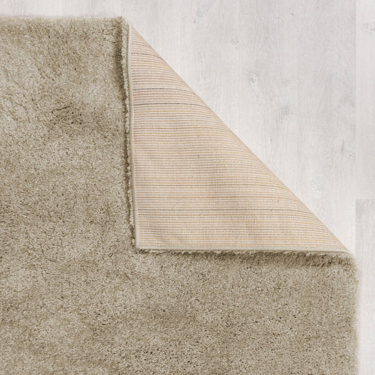 Tapis shaggy beige