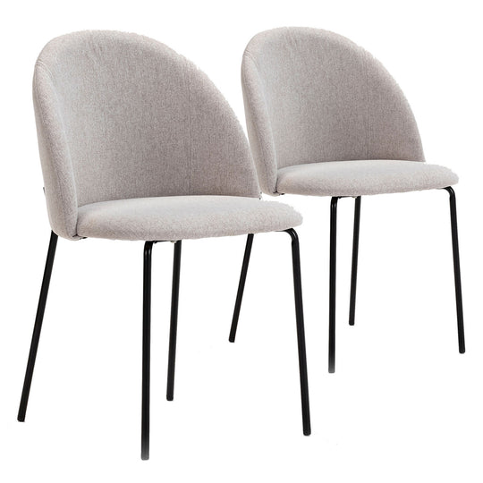 Lot de 2 chaises kenia beige