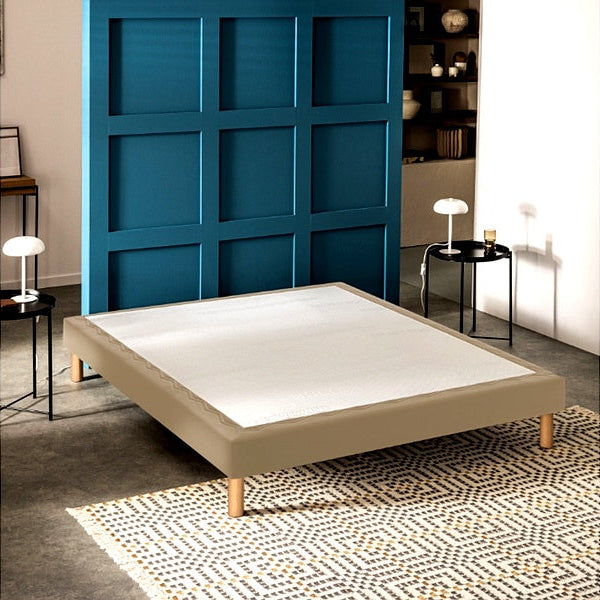 Sommier BULTEX 140x190cm Mediano moka