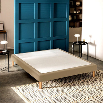 Sommier BULTEX 140x190cm Mediano moka