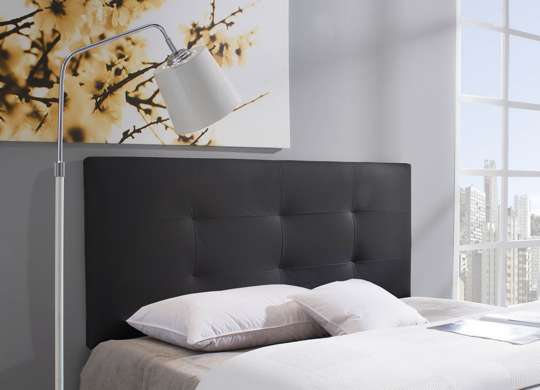 Tête de lit 150 x 60 cm noire
