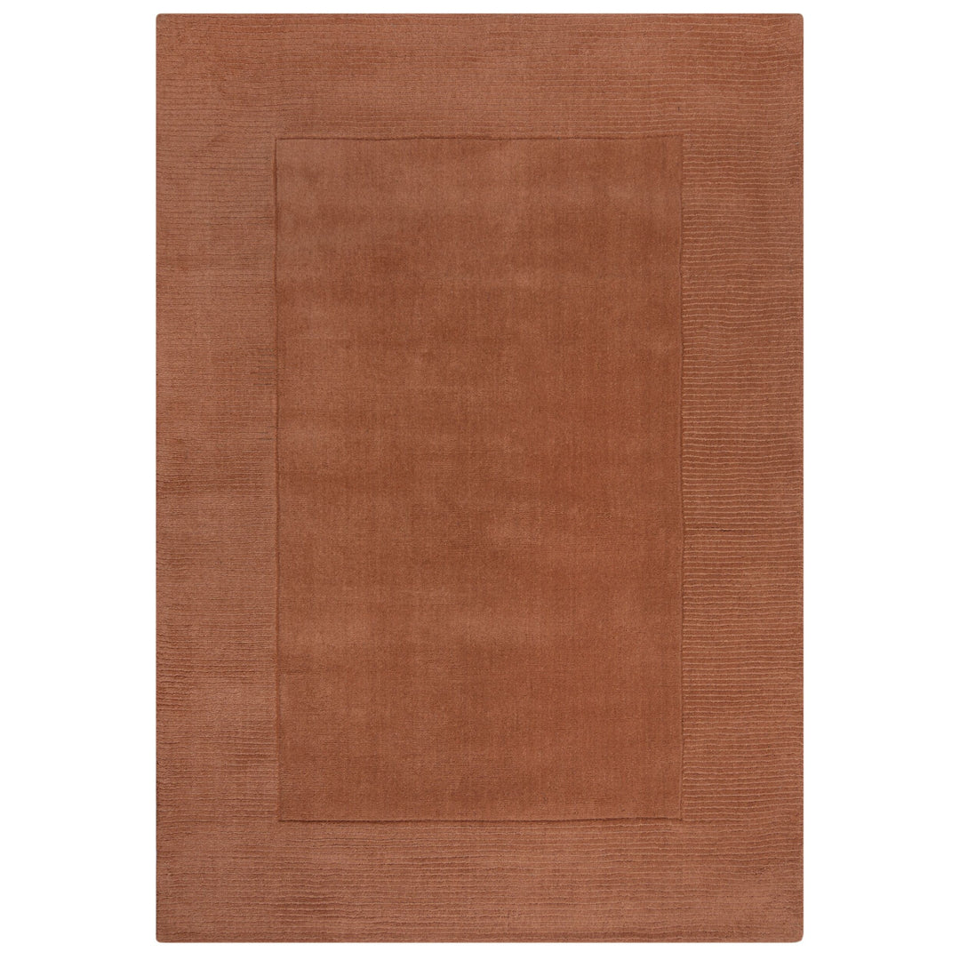 Tapis en laine Siena Terracotta
