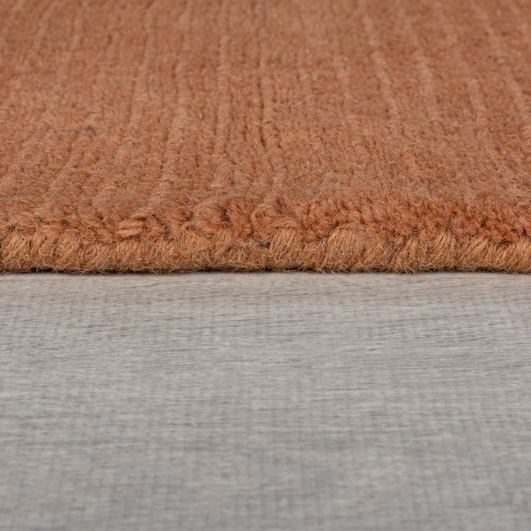 Tapis en laine Siena Terracotta