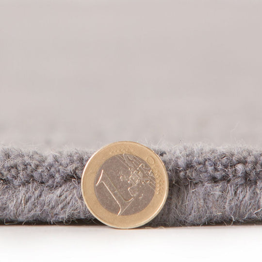 Tapis en laine Siena Gris clair