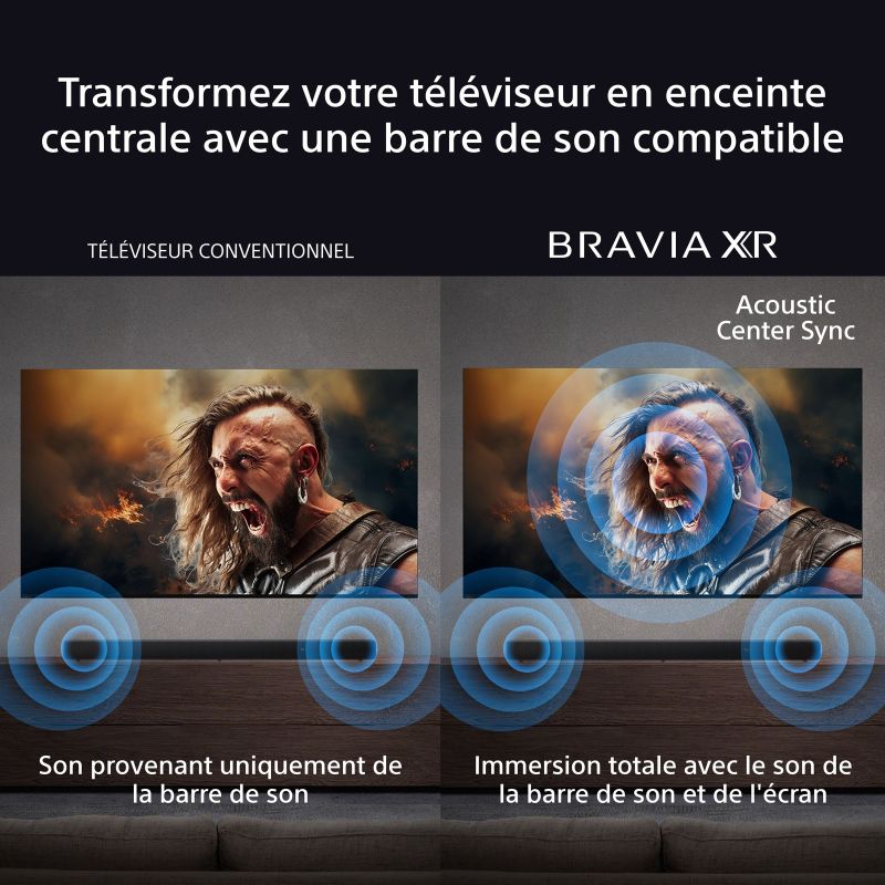 TV SONY BRAVIA 8 II QD-OLED 55 pouces 4K Ultra HD K55XR8M25BP
