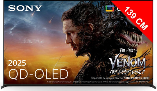 TV SONY BRAVIA 8 II QD-OLED 55 pouces 4K Ultra HD K55XR8M25BP