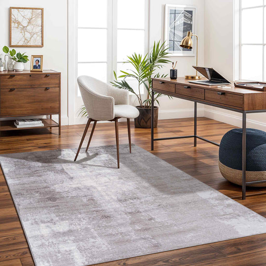 Tapis Abstrait Moderne Gris/Taupe Helsinki