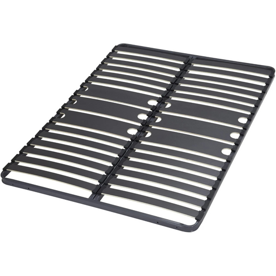 Sommier EBAC 140x190cm cadre en métal et 30 lattes bois