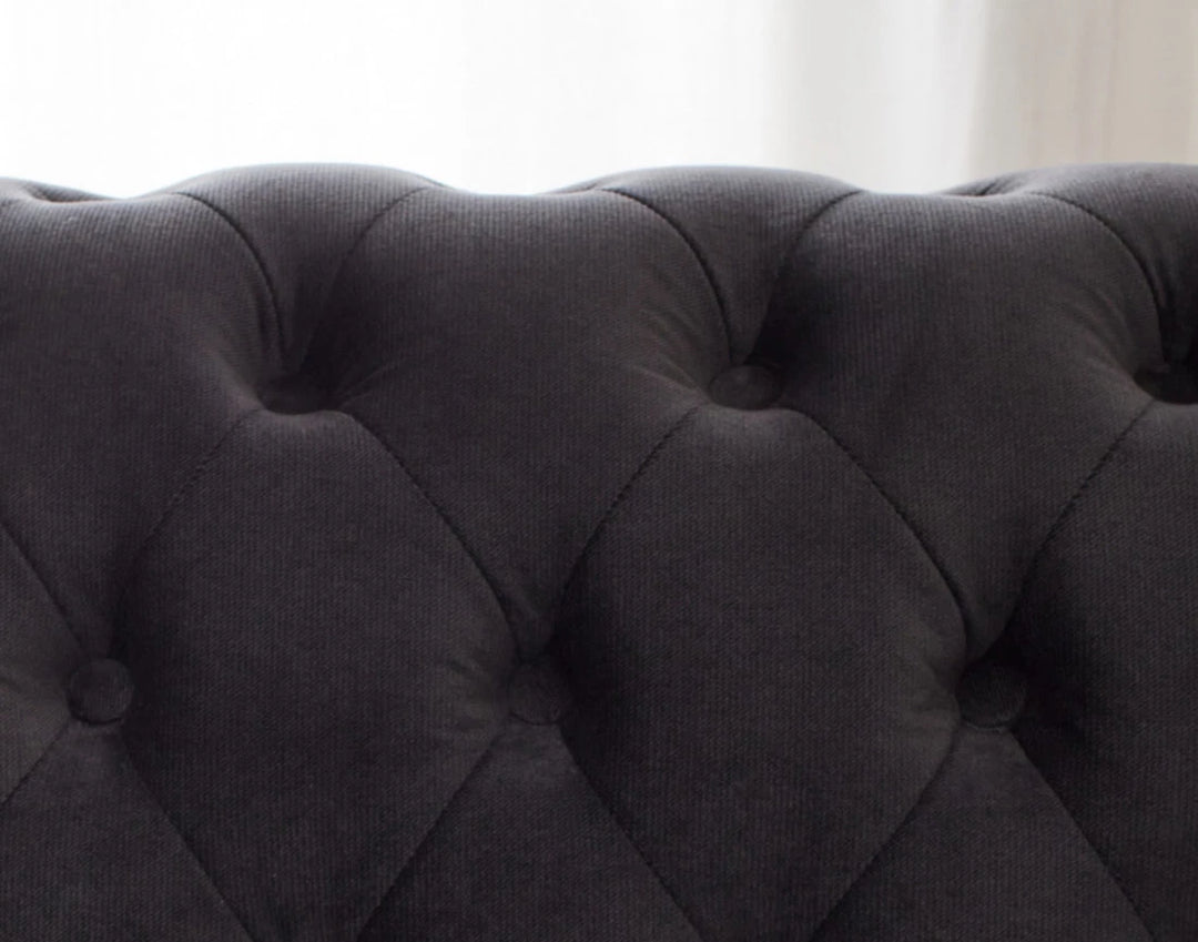 Canapé BESTMOBILIER William Chesterfield droit fixe