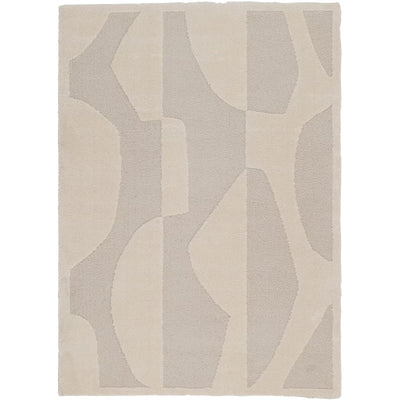 Tapis ALINEA Mira à motifs abstraits Beige 120x170cm
