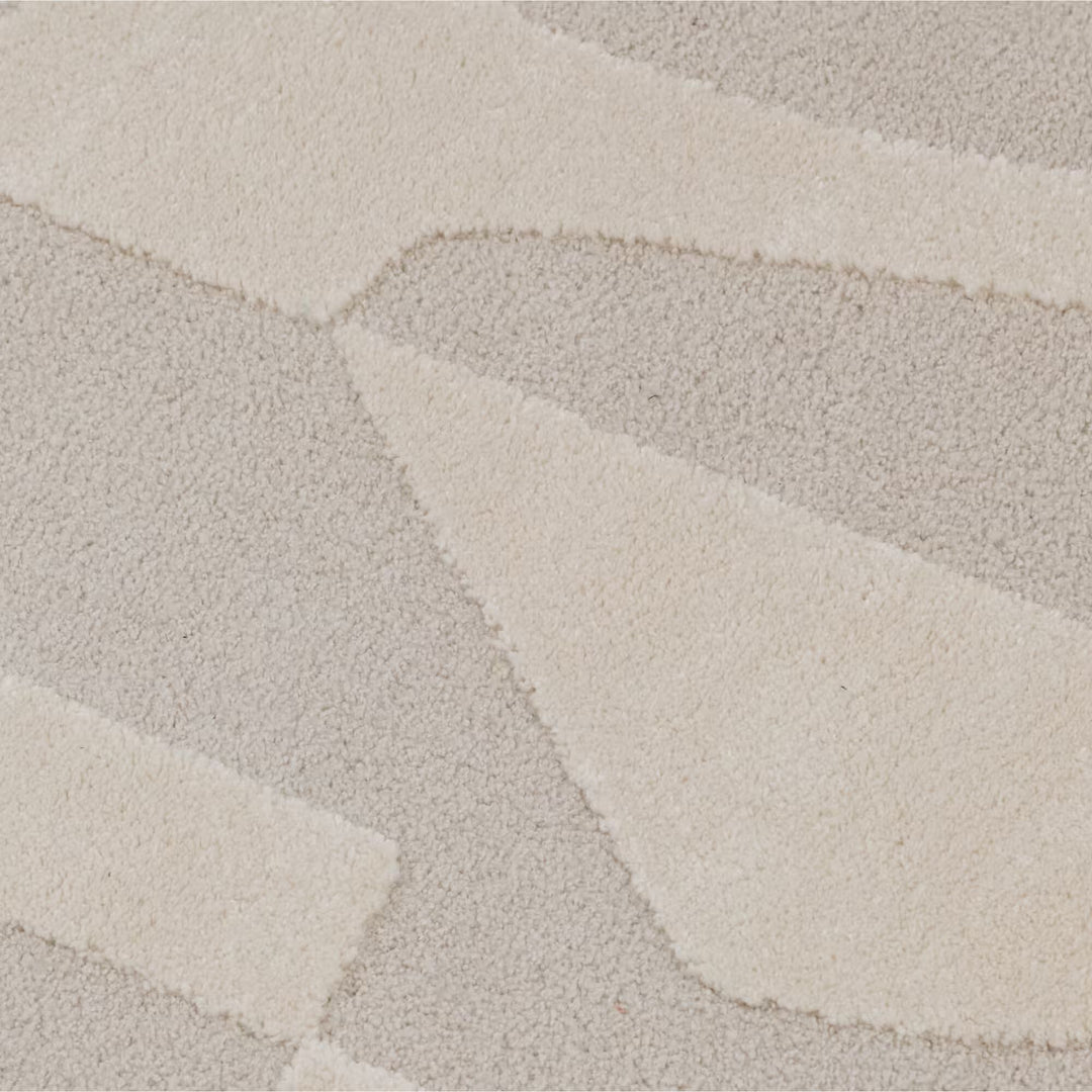 Tapis ALINEA Mira à motifs abstraits Beige 120x170cm