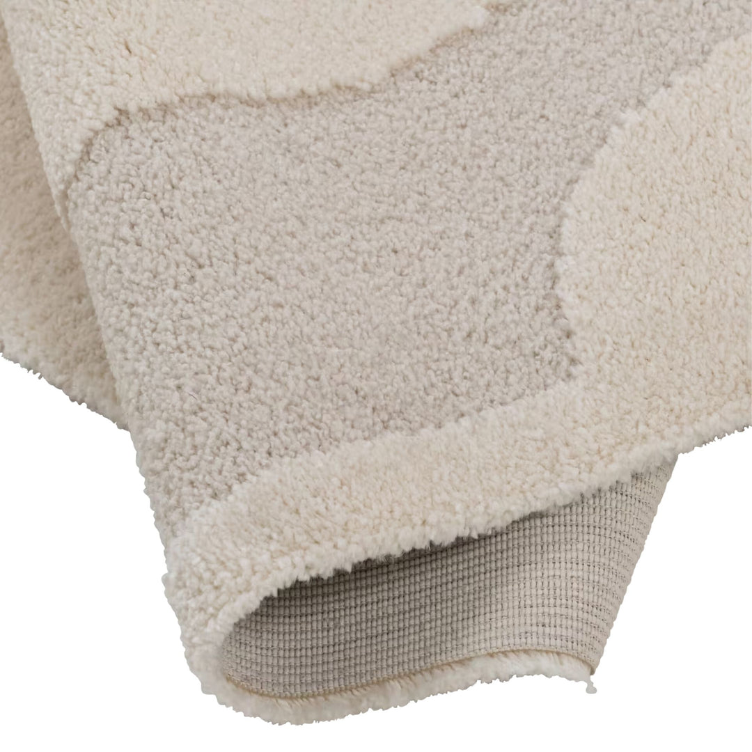 Tapis ALINEA Mira à motifs abstraits Beige 120x170cm