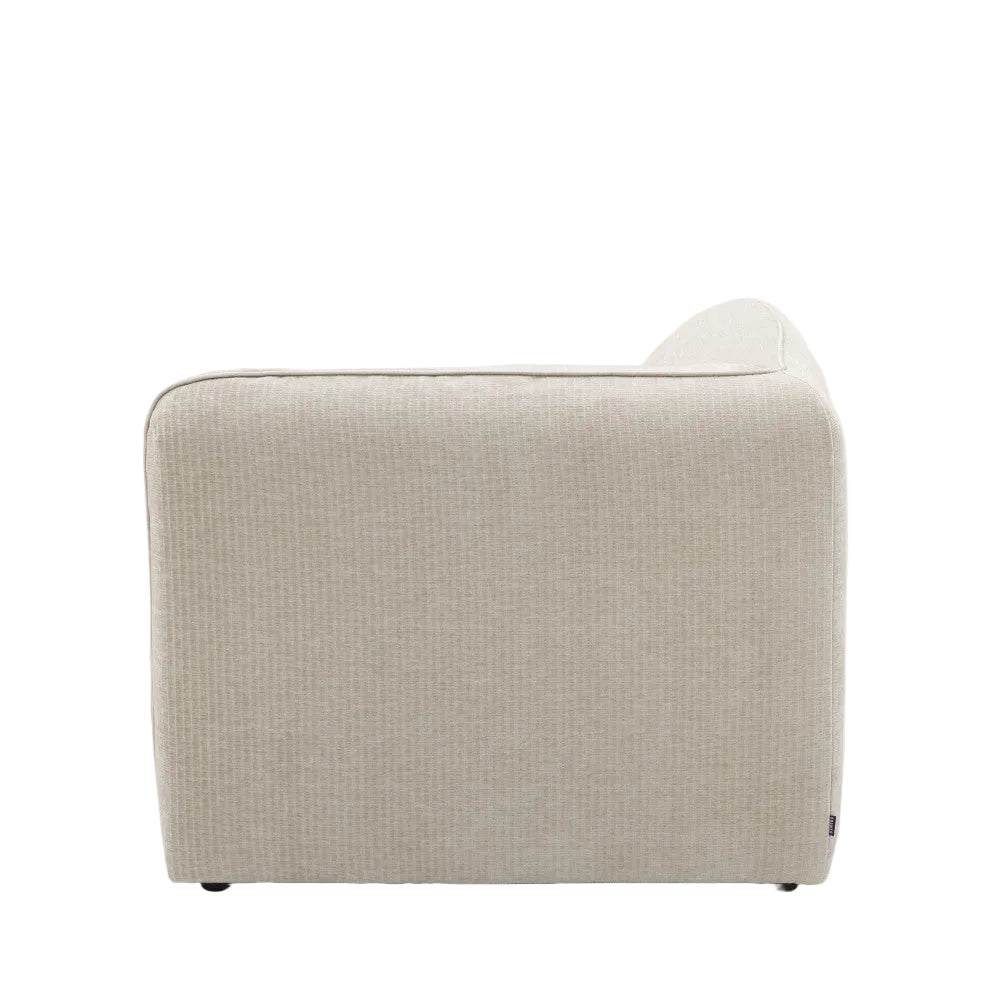 Angle réversible DRAWER Noor pour canapé modulable en velours côtelé