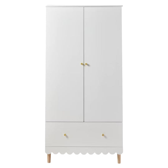 Armoire 2 portes VERTBAUDET Feston blanc