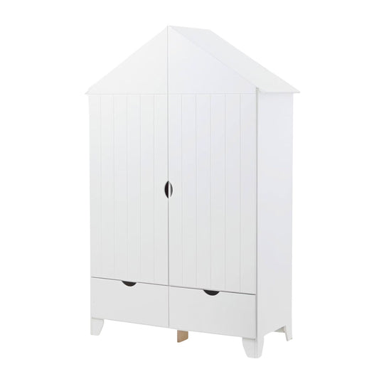Armoire 2 portes VERTBAUDET Holidays XL blanc
