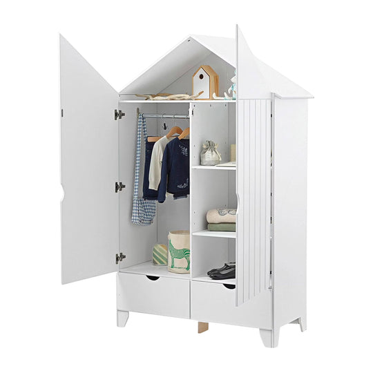 Armoire 2 portes VERTBAUDET Holidays XL blanc