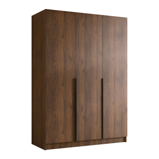 Armoire MOBILIER 1 Closico Decoron I (Noyer+ Noir)