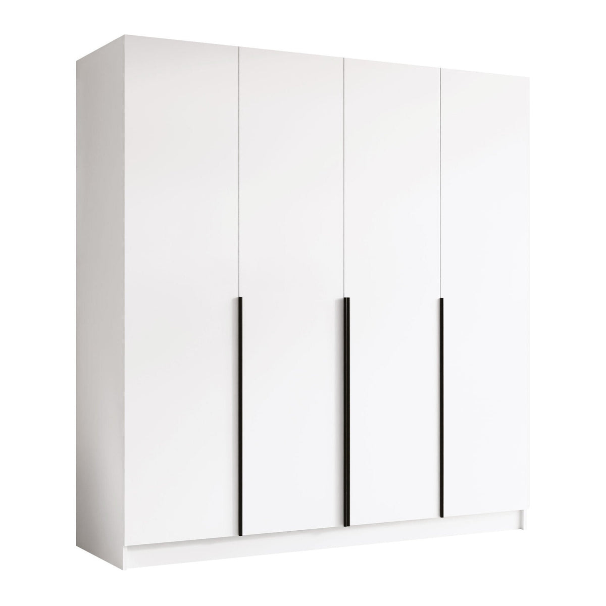 Armoire MOBILIER 1 Closico Navor I (Blanc+ Noir)
