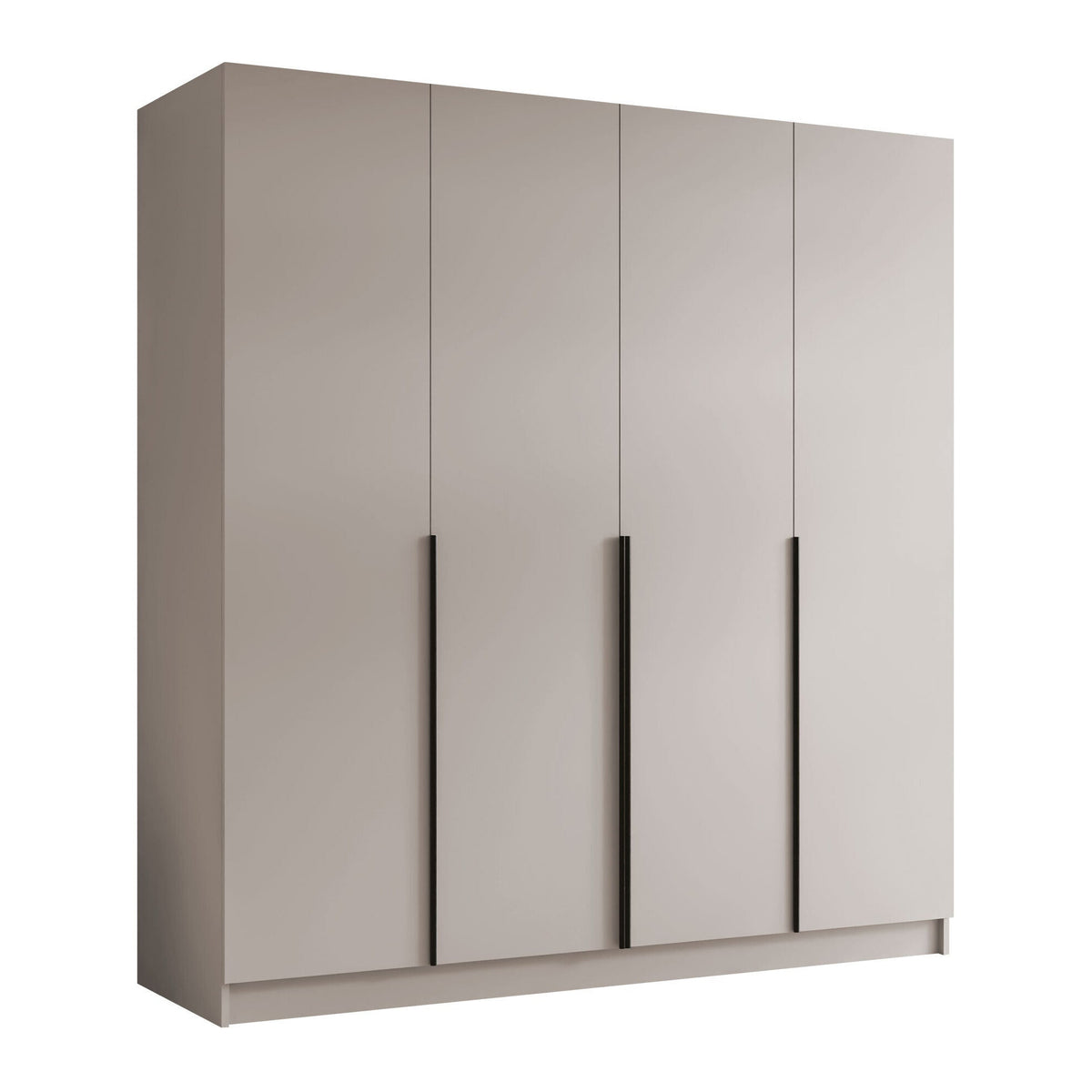 Armoire MOBILIER 1 Closico Navor I (Cachemire + Noir)