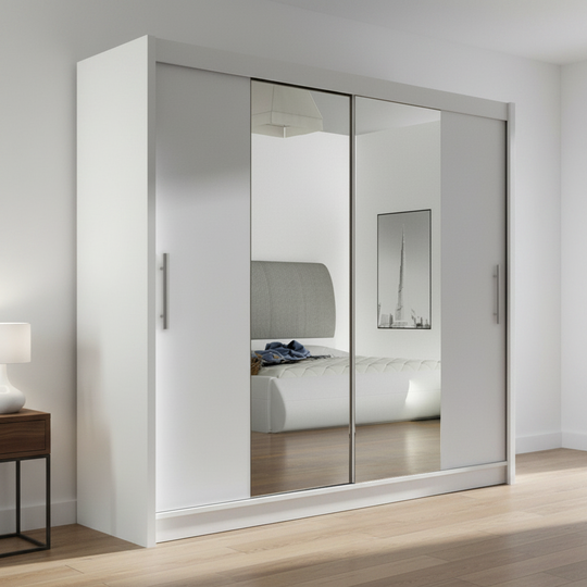 Armoire MOBILIER1 Closico Pallor II Blanc
