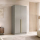 Armoire MOBILIER 1 Closico Staton I (Cachemire + Doré)
