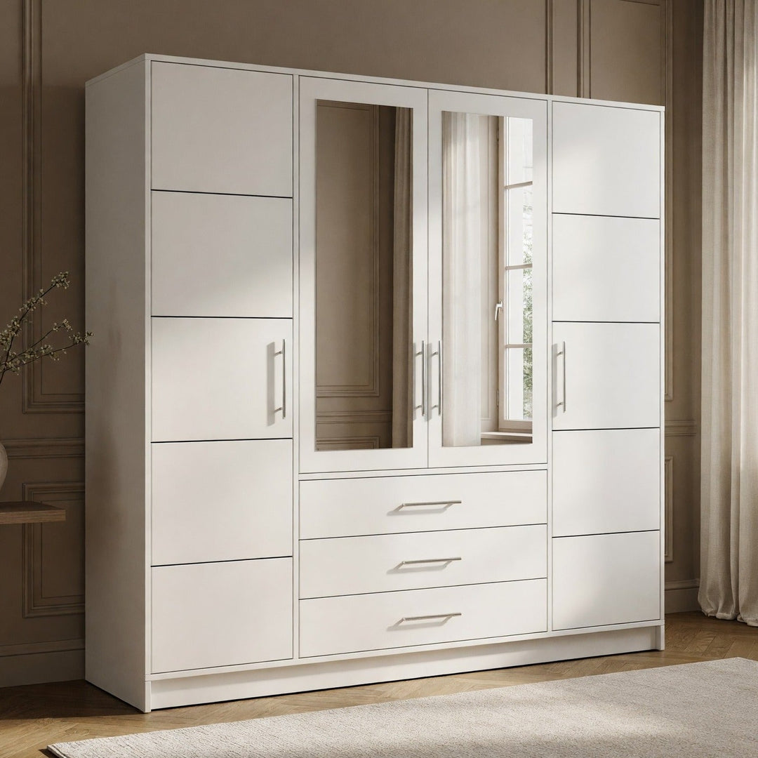Armoire MOBILIER 1 Dortivu (Blanc)