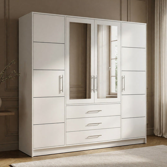 Armoire MOBILIER 1 Dortivu (Blanc)
