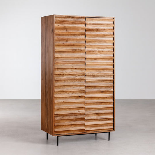 SKLUM- Armoire en bois d'acacia Petter