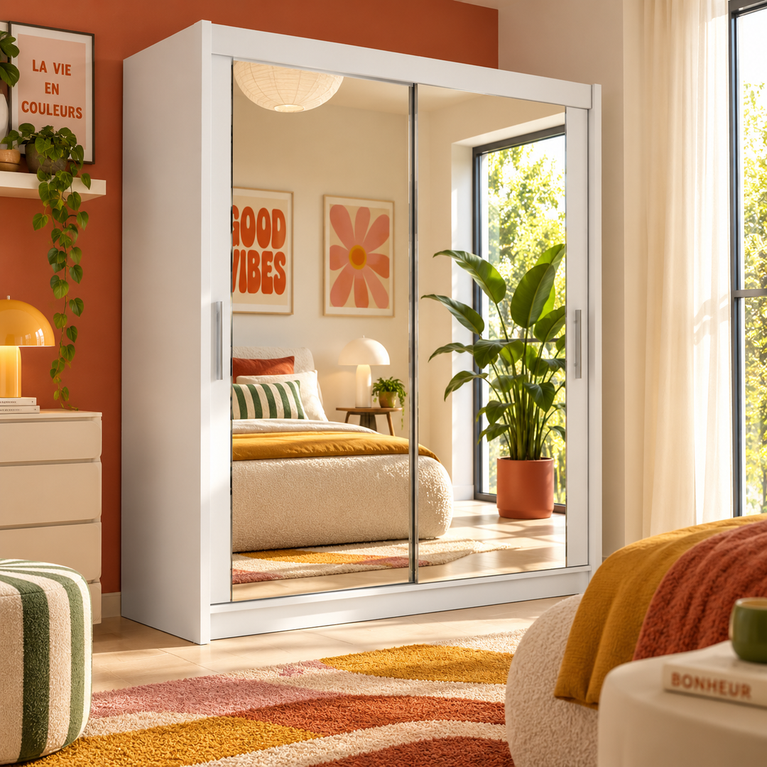 Armoire MOBILIER 1 Closico Camera XI (Blanc) — photo produit