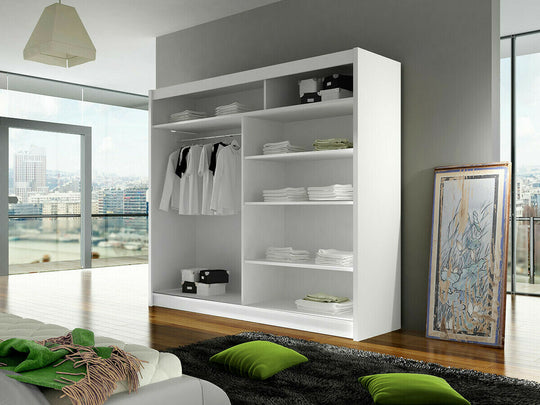 Armoire MOBILIER 1 Closico Cavaris V (Blanc) — photo produit