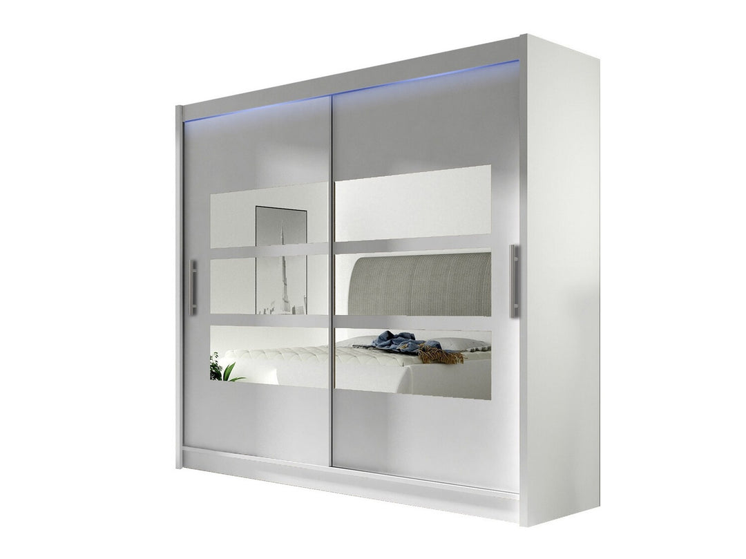 Armoire MOBILIER 1 Closico Pallor III (Blanc) — photo produit