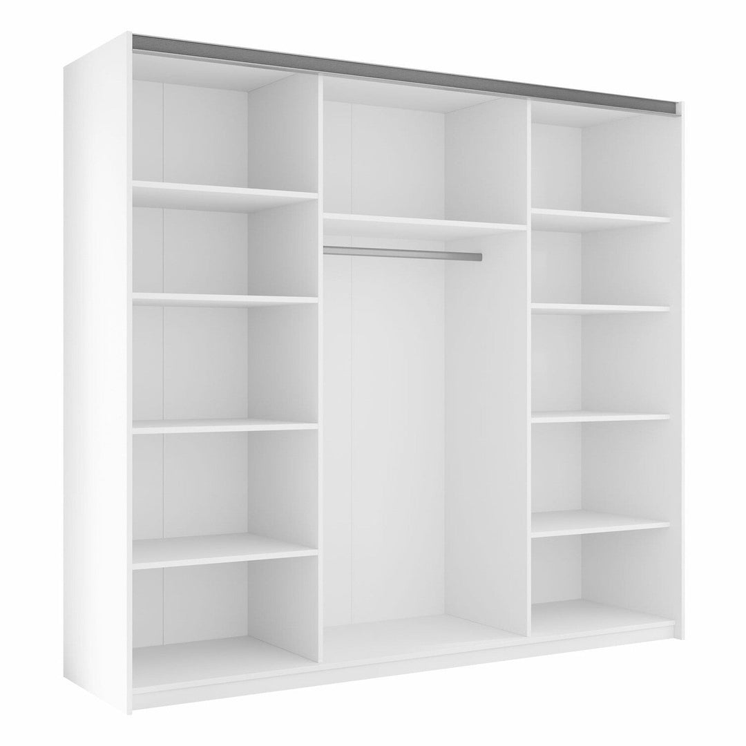 Armoire MOBILIER 1 Comfivo Granium III Blanc — photo produit