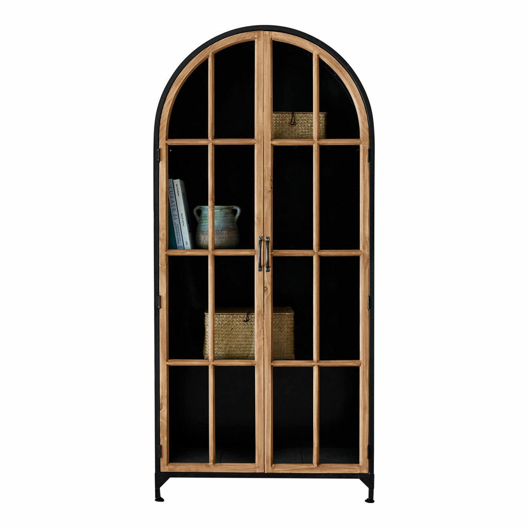 Armoire LOBERON Mardilly en fer et pin — photo produit
