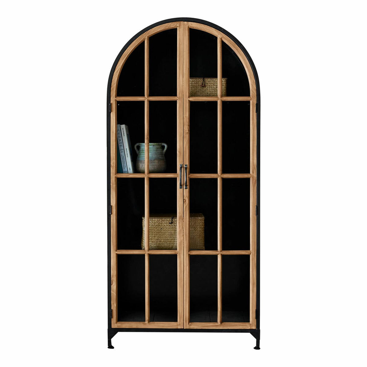 Armoire LOBERON Mardilly en fer et pin — photo produit