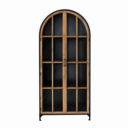 Armoire LOBERON Mardilly en fer et pin — photo produit