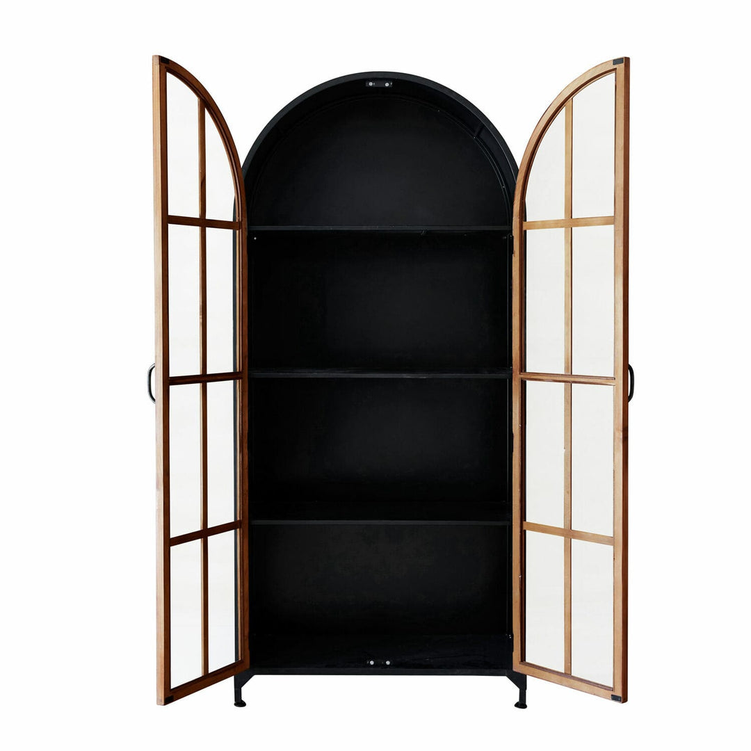 Armoire LOBERON Mardilly en fer et pin — photo produit