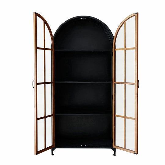 Armoire LOBERON Mardilly en fer et pin — photo produit