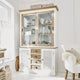 Armoire LOBERON Moosehide en bois blanc vieilli — photo produit