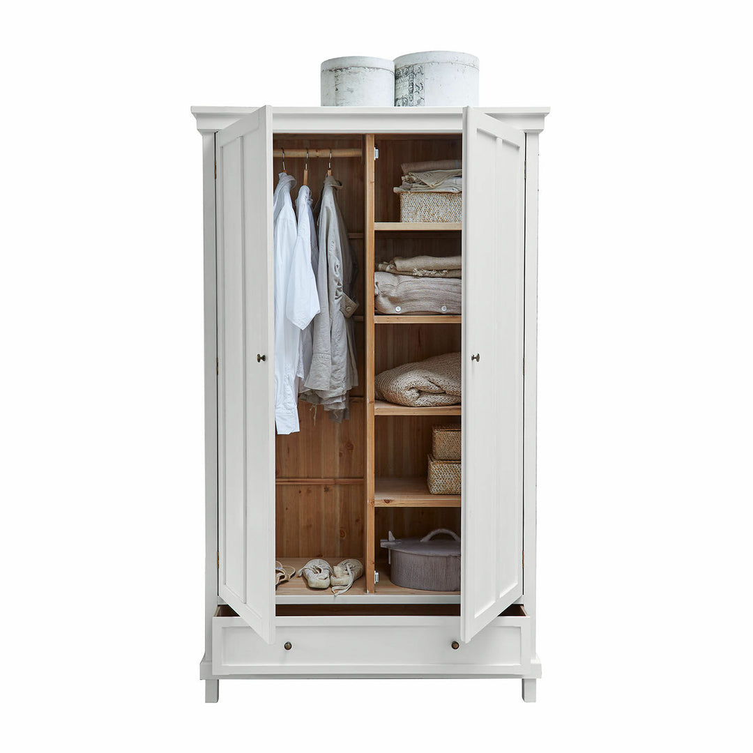 Armoire LOBERON Sirevol blanc vieilli jamais utilisé — photo produit