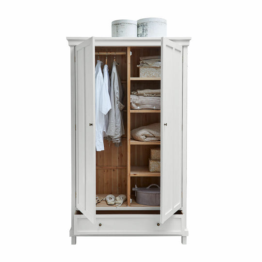 Armoire LOBERON Sirevol blanc vieilli jamais utilisé — photo produit