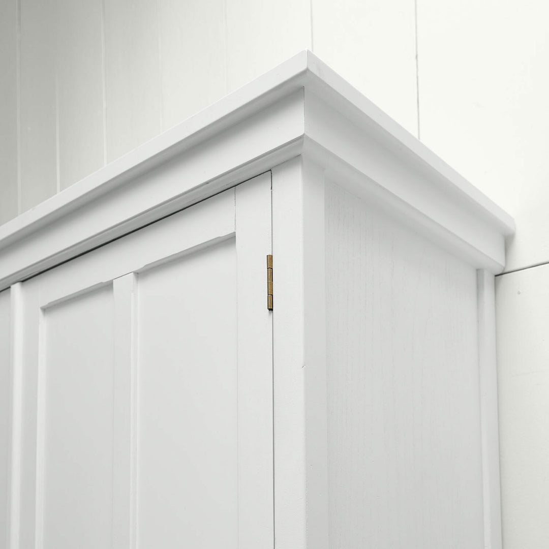 Armoire LOBERON Sirevol blanc vieilli jamais utilisé — photo produit