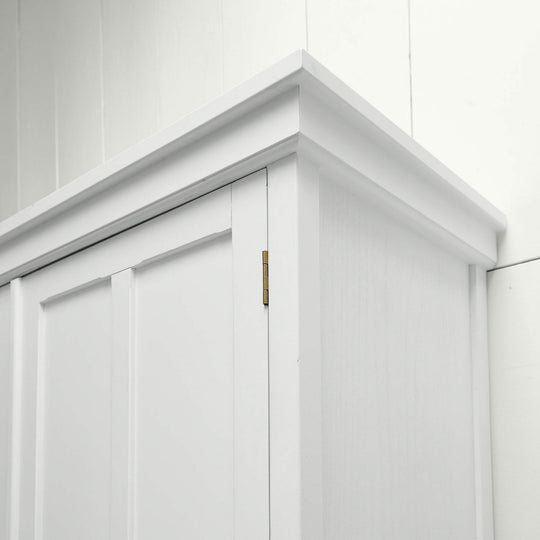Armoire LOBERON Sirevol blanc vieilli jamais utilisé — photo produit