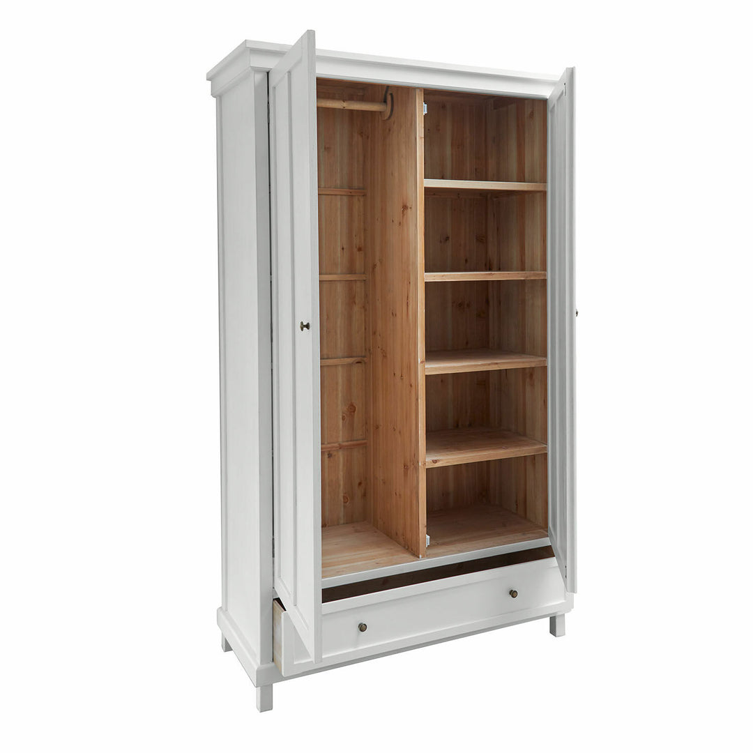 Armoire LOBERON Sirevol blanc vieilli jamais utilisé — photo produit