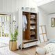 Armoire LOBERON Sirevol blanc vieilli jamais utilisé — photo produit