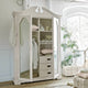 Armoire SOMERSET Bois Blanc Vieilli — photo produit
