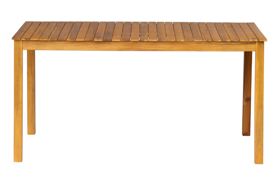 Table a manger interieur exterieur 6 personnes en acacia