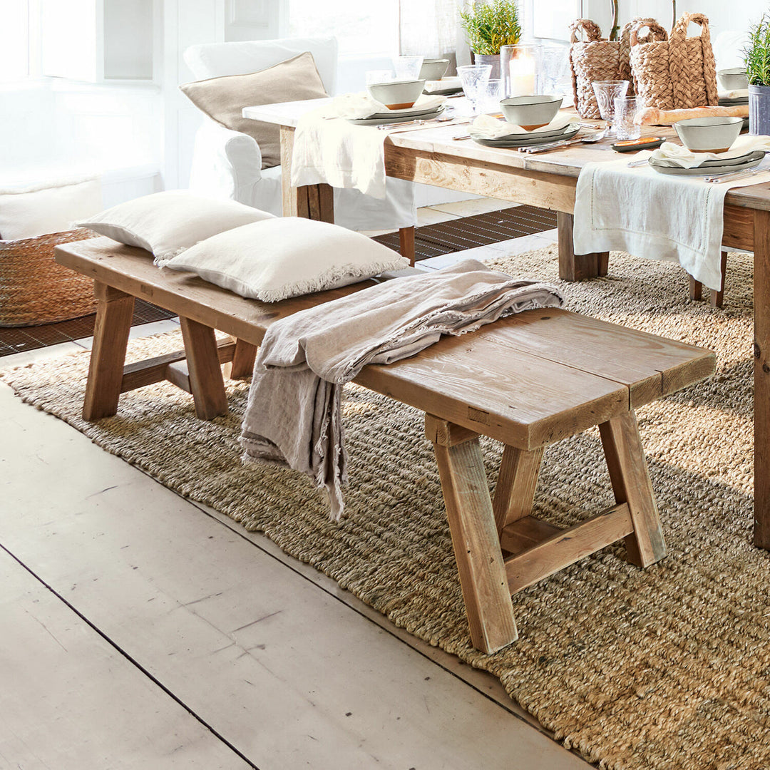 Banc en bois massif LOBERON Amherst 4 places — photo produit