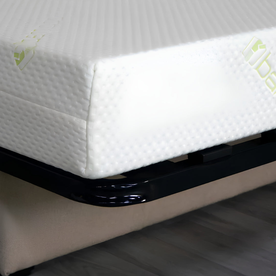 Banquette BZ BIOGREEN 2 places en lin bleu 140x190cm