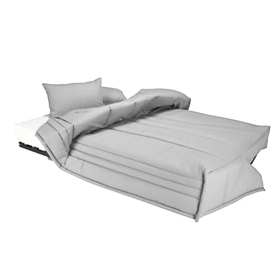 Banquette Clic-clac LES TENDANCES Folken tissu 130x190 cm matelas Starflex 13 cm avec rangement