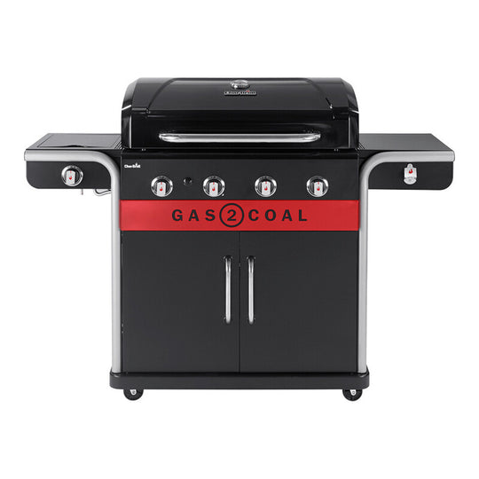 Barbecue hybride gaz et charbon Gas2Coal 440 Char-Broil — photo produit